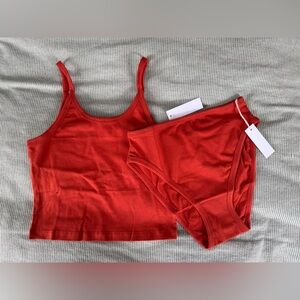 ARQ Crop tank and Misha underwear NWT
